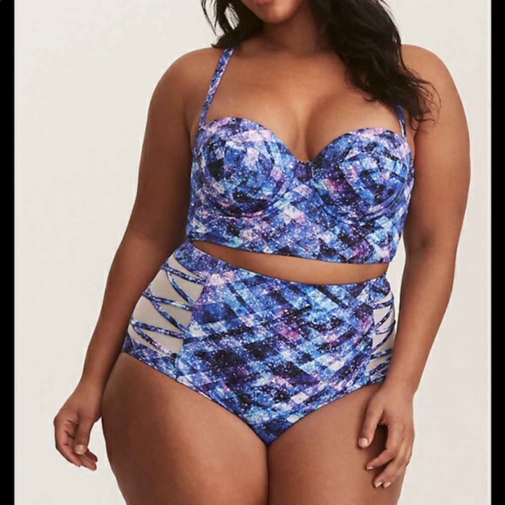 Torrid Galaxy Bikini Top (top only)